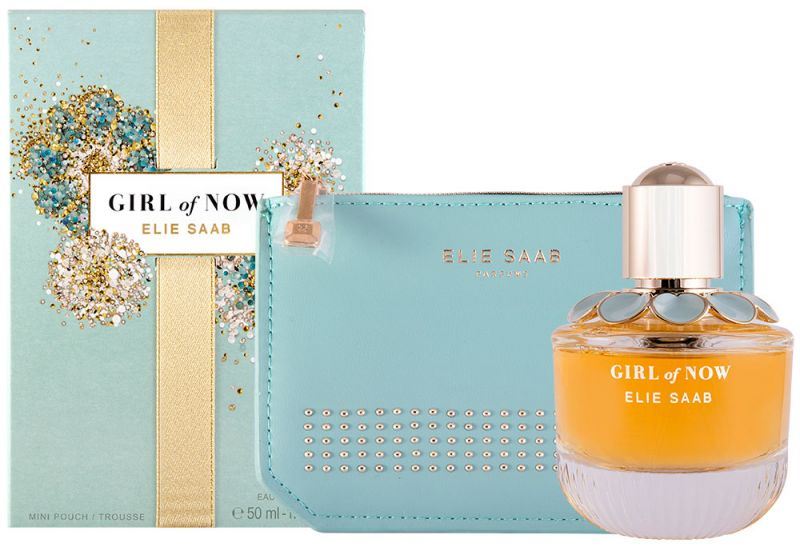 ELIE SAAB GIRL OF NOW EDP 50ML + MINI POUCH SET