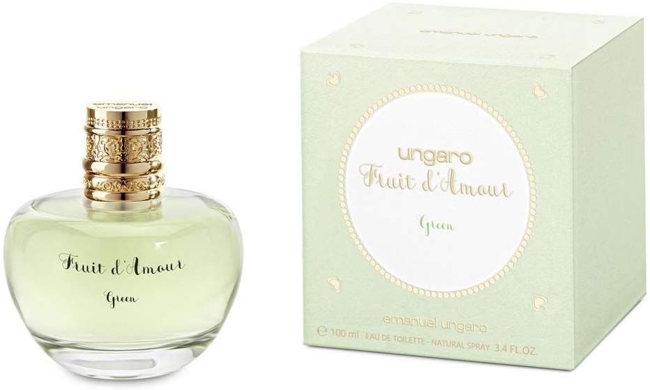 Emanuel Ungaro Fruit D'Amour Green Perfume for women,EDT 100ml