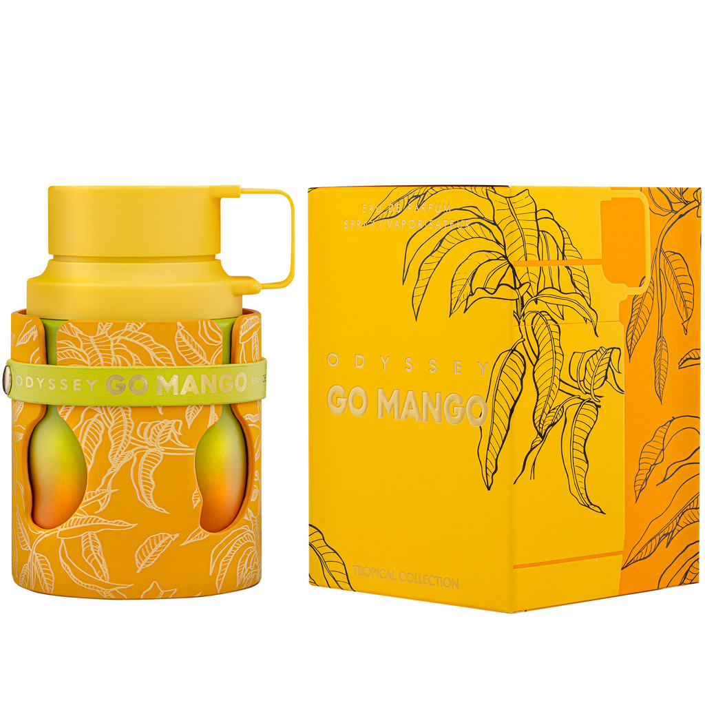 Armaf Odyssey Go Mango Tropical Collection Eau De Parfum For Unisex - Oriental Floral Perfume 100ml