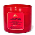 Bath & Body Works Strawberry Pound Cake Scented Candle 411gm
