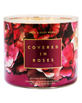 Bath & Body Works Covered In Roses Scented Candle 411gram