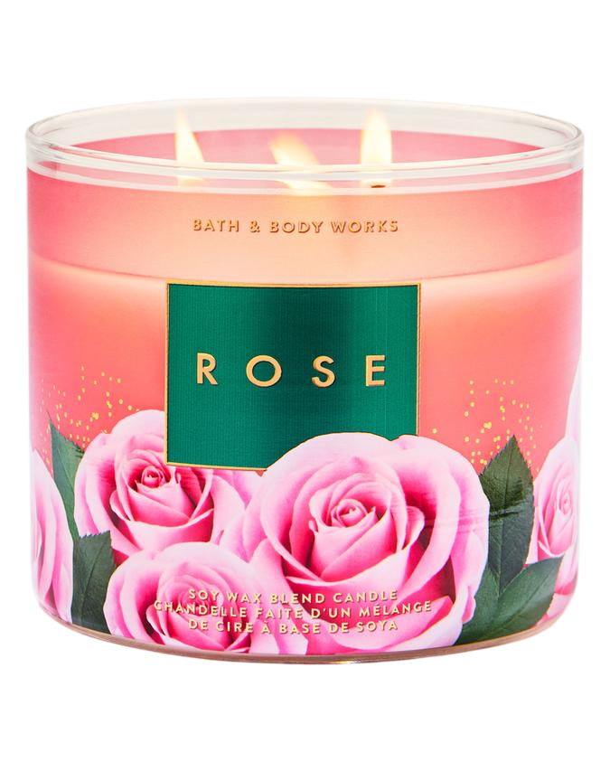 Bath & Body Works Rose Scented Candle 411gm