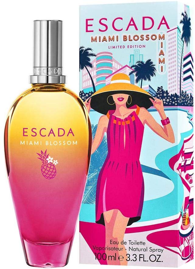ESCADA MIAMI BLOSSOM LIMITED EDITION PERFUME FOR WOMEN EDT 100ml