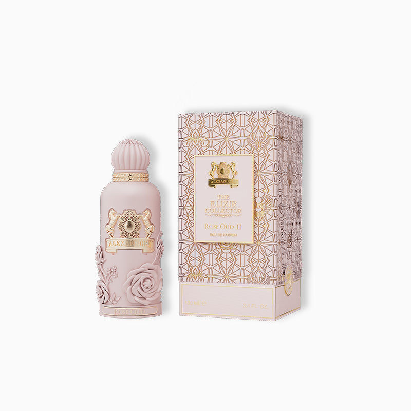Alexandre J TC Elixir Rose Oud II Eau De Parfum For Unisex-Amber Floral Perfume 100ml
