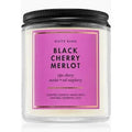 Bath & Body Works White Barn Black Cherry Merlot Scented Candle 198G