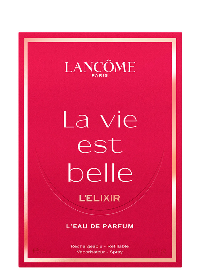 Lancome La Vie Est Belle Elixir Eau De Parfum For Women - Floral Fruity Gourmand Perfume 50ml