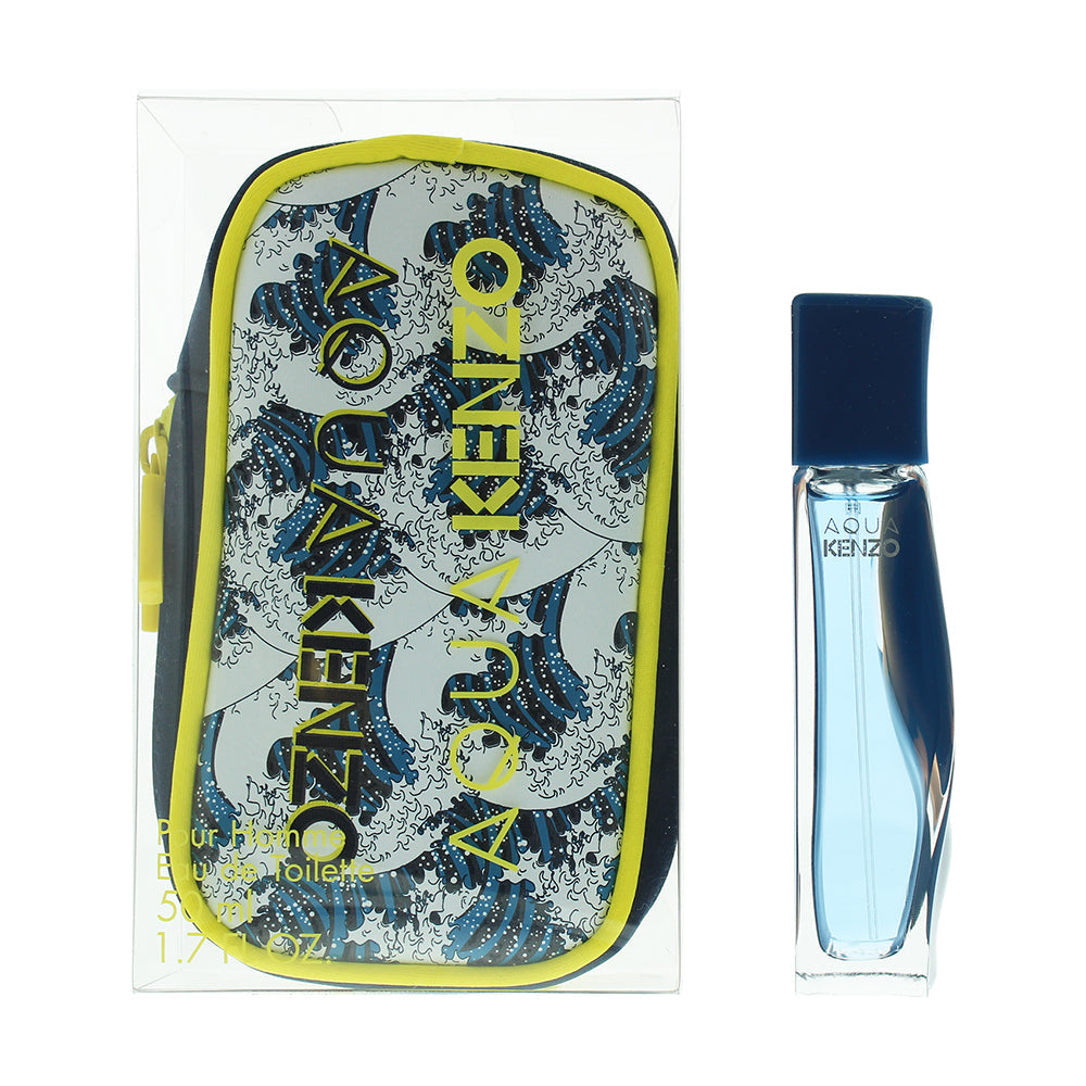 KENZO AQUA KENZO POUR HOMME FOR MEN EDT 50 ml WITH NEO POUCH