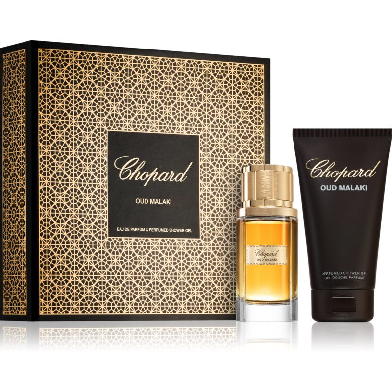 Chopard Oud Malaki EDP 80ml+150ml Shower Gel Set For Men