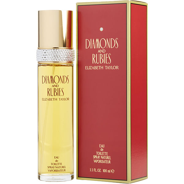 Elizabeth Taylor Diamonds and Rubies for Women Eau De Toilette, 100 ml