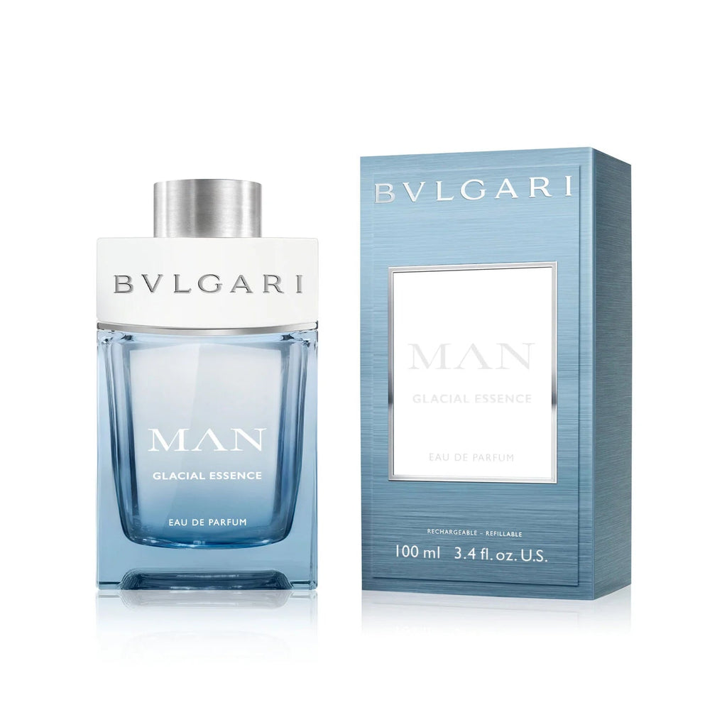 Bvlgari Man Glacial Essence Perfume For Men EDP 100ml Refillable