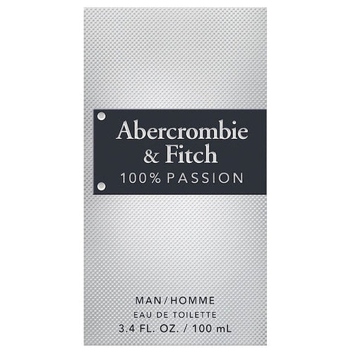 Abercrombie & Fitch 100% Passion Man Eau De Toilette For Men - Oriental Spicy Perfume 100ml