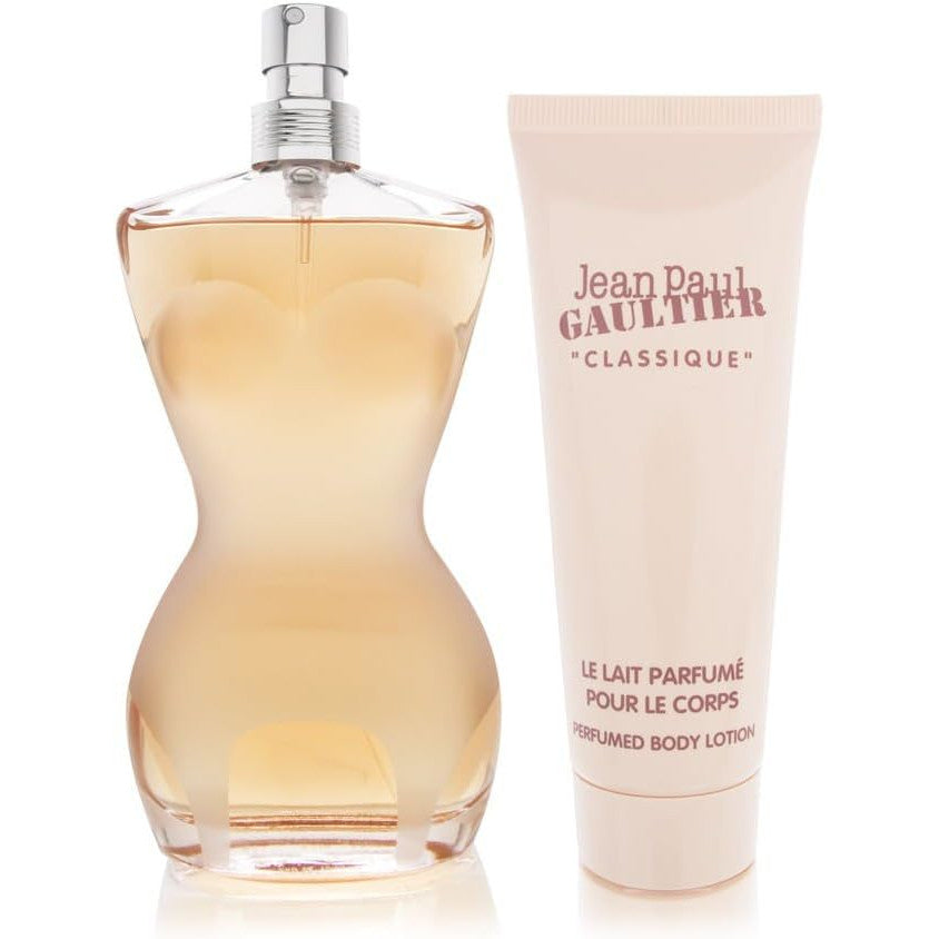 Jean Paul Gaultier Classique  Set EDT 100ml + Perfume Body Lotion 75ml For Women