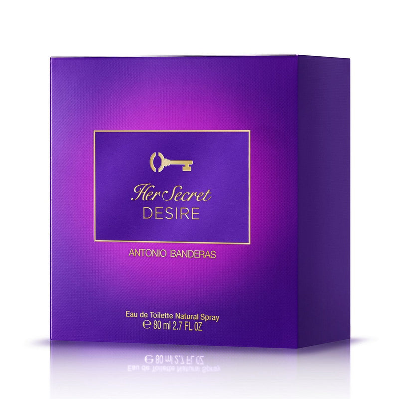 Antonio Banderas Her Secret Desire Perfume For Women EDT 80ml