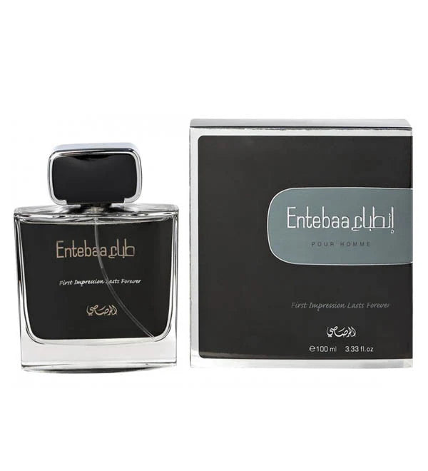 Rasasi Entebaa Pour Homme Perfume For Men, Eau de Parfum, 100ML