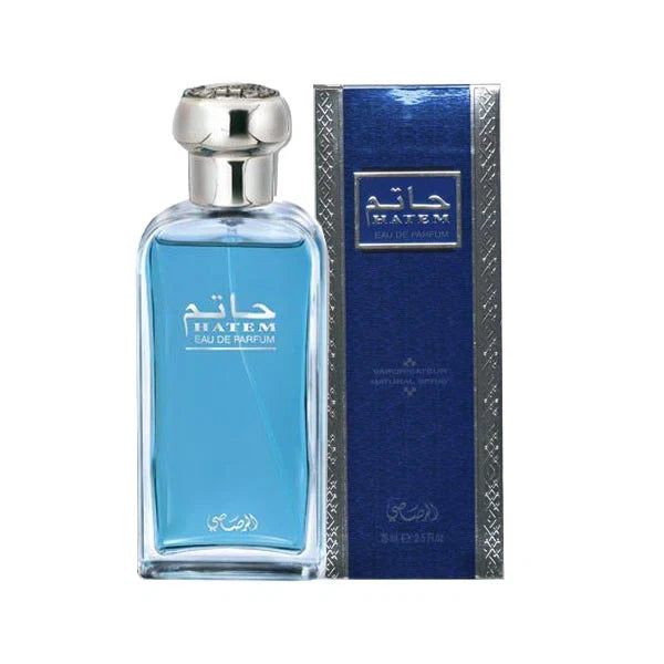 Rasasi Hatem Perfume For Men and Women, Eau de Parfum, 75 ML