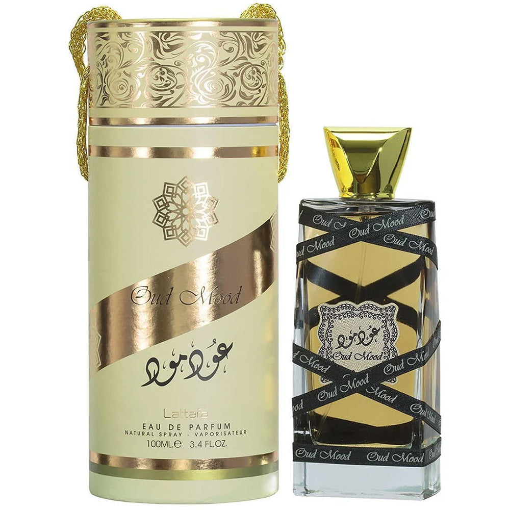 Lattafa Oud Mood Perfume For Unisex EDP, 100ml