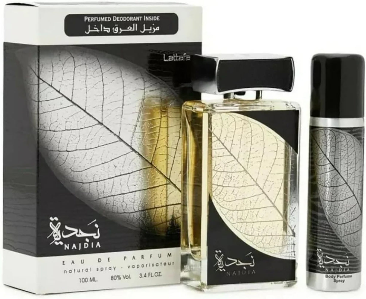 Lattafa Najdia Perfume For Men, Eau de Parfum, 100ml