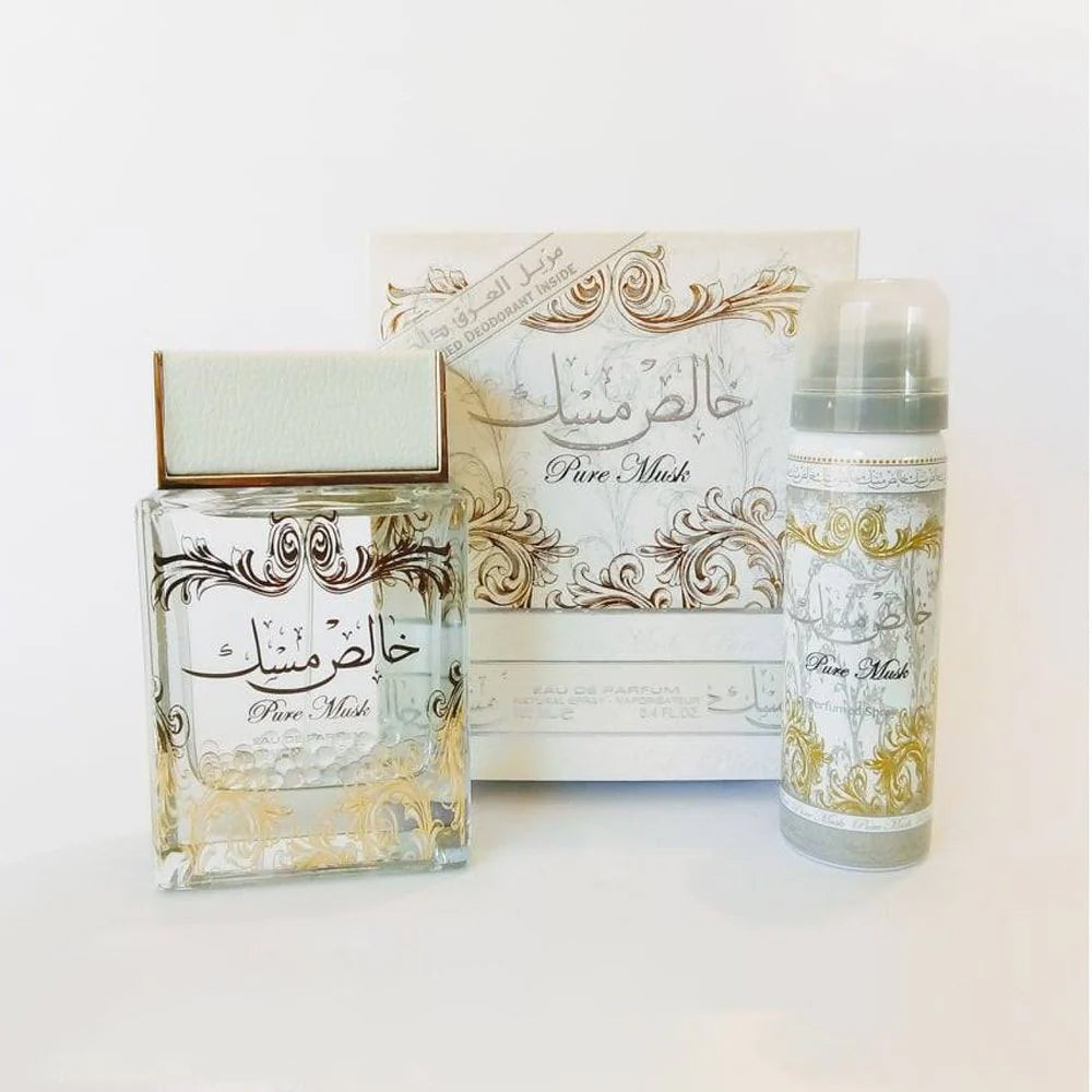 Lattafa Pure Musk Perfume For Men and Women, EDP, 100ml