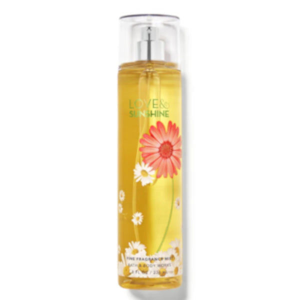 Bath & Body Works Love & Sunshine  Mist 236Ml