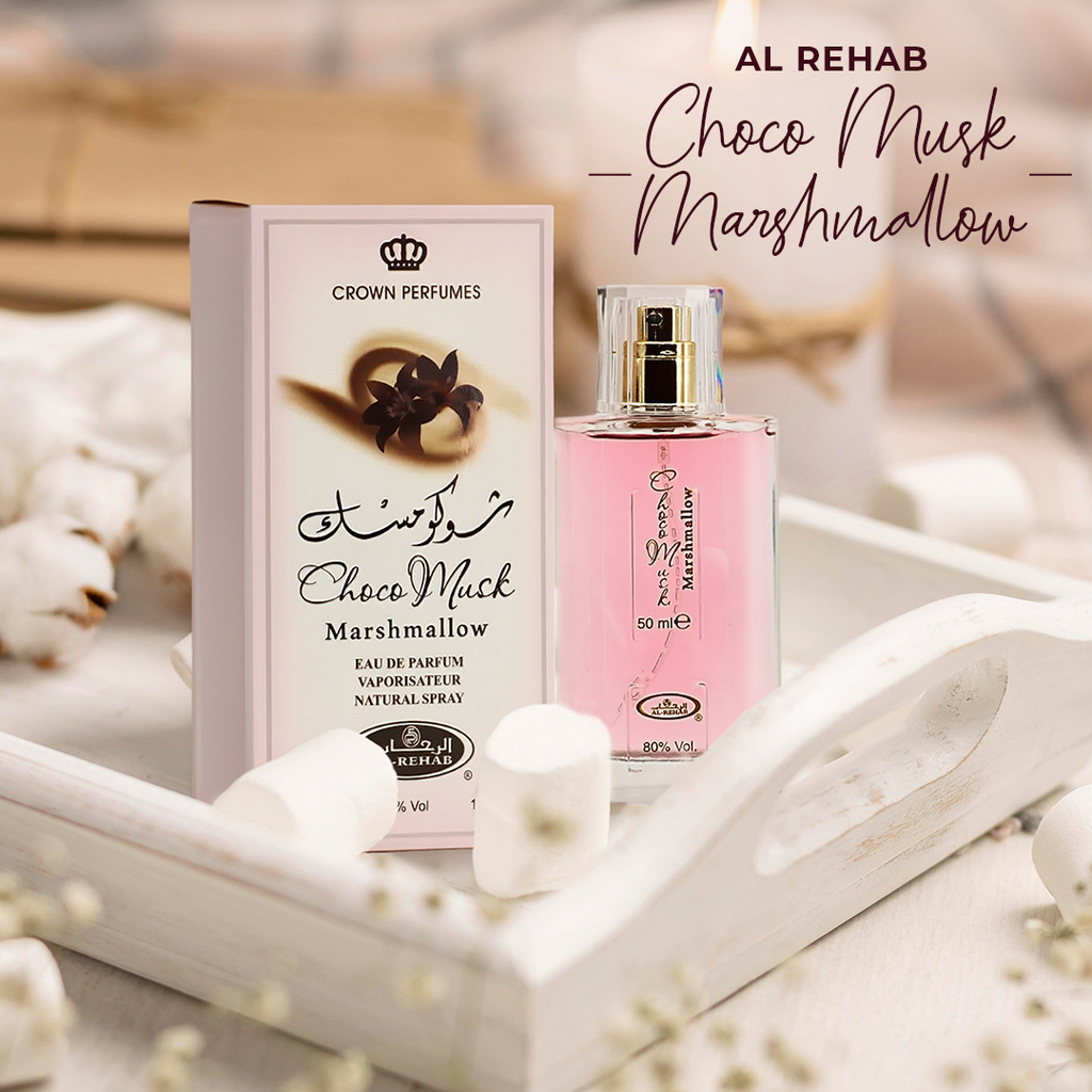 Al Rehab Choco Musk Marshmallow Perfume For Unisex EDP 50ml