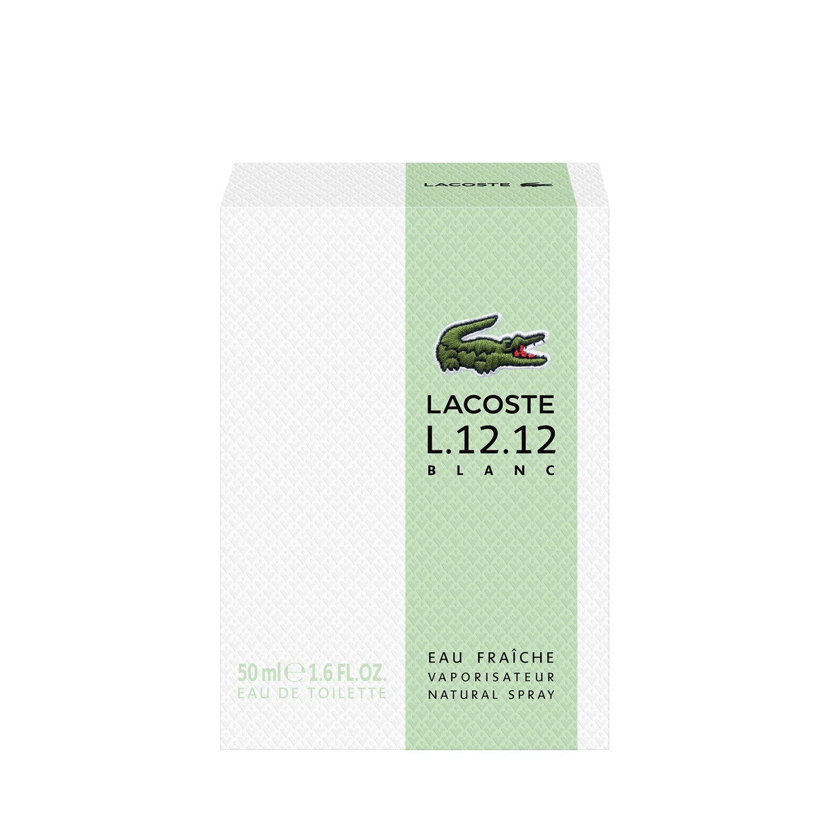 Lacoste L.12.12 Blanc Eau Fraîche Eau de Toilette Perfume For Men Fresh 50ml