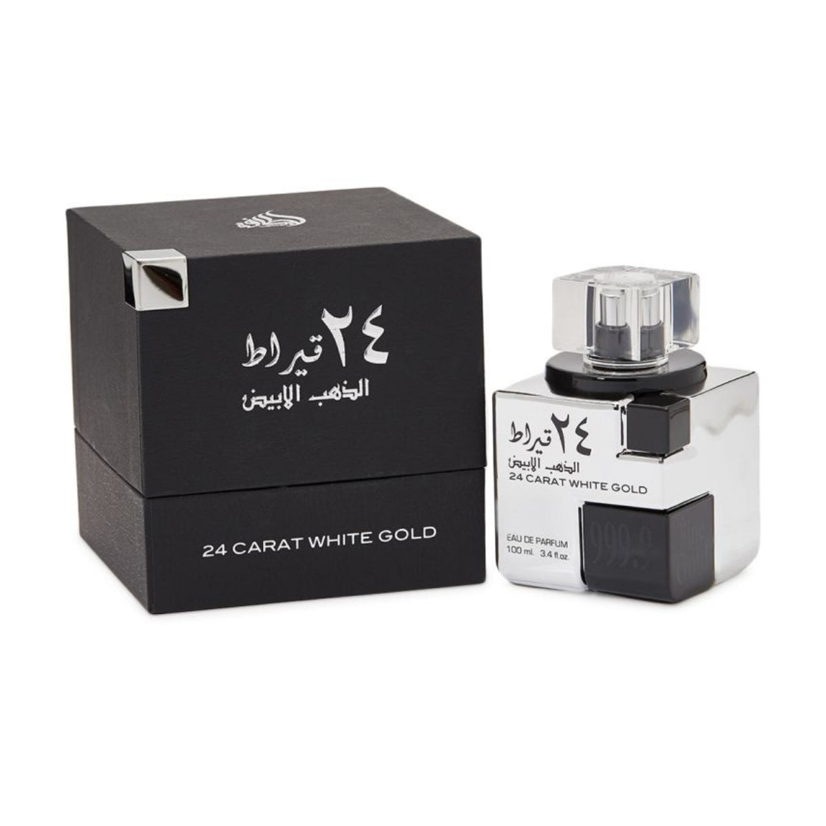 Lattafa 24 Carat White Gold Perfume For Men and Women, EDP, 100ml
