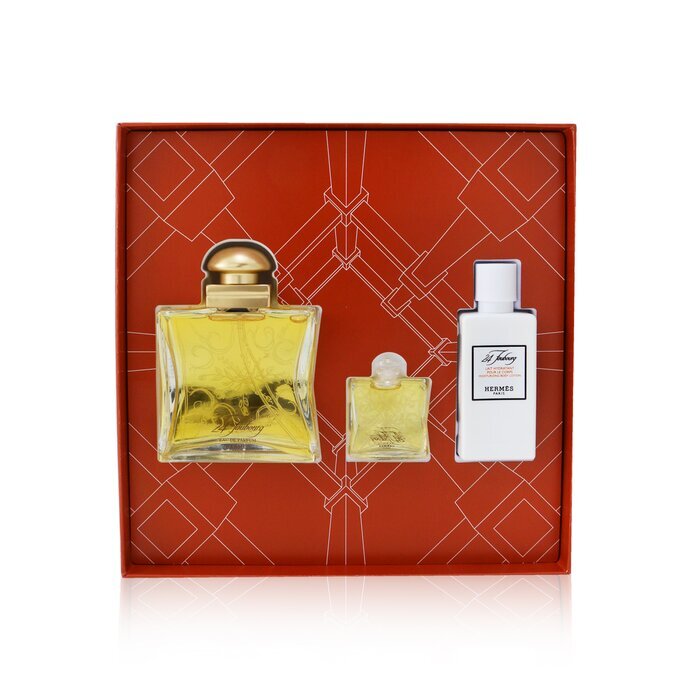 HERMES 24 FAUBOURG FOR WOMEN SET EDP 50 ml + EDP 7.5 ml + MOISTURIZING  BODY LOTION 40 ml