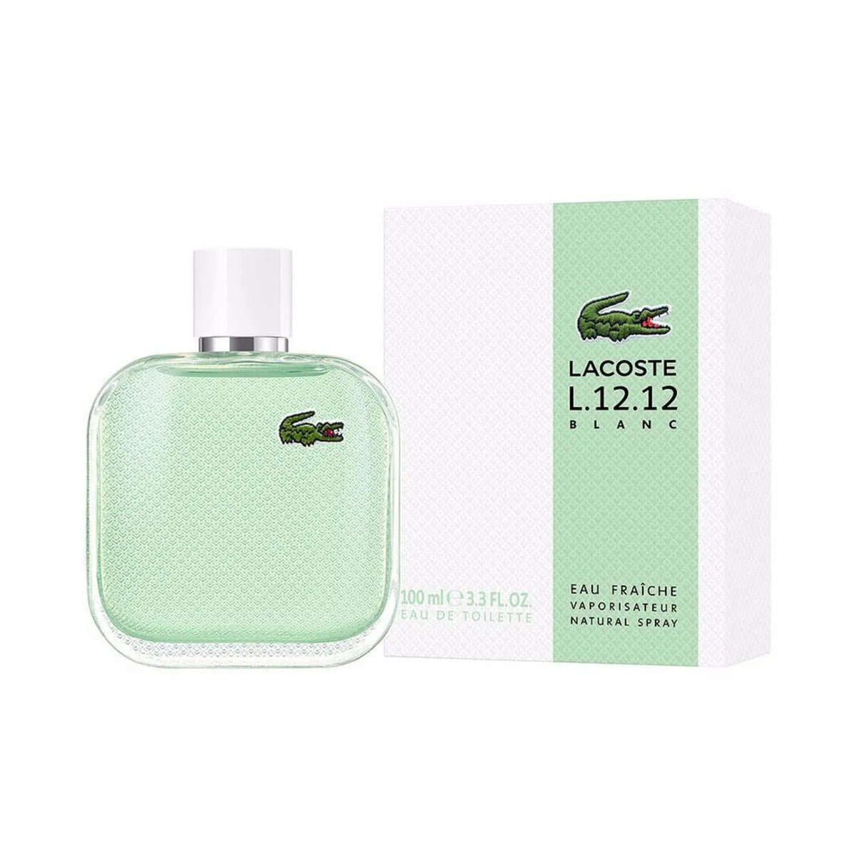 Lacoste L.12.12 Blanc Eau Fraîche Eau de Toilette Perfume For Men Fresh 50ml