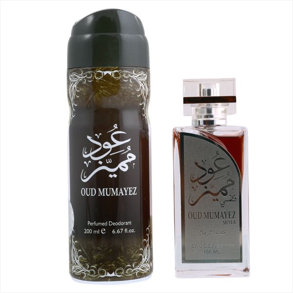 Lattafa Oud Mumayez Giftset Perfume For Men, edp, 100ml + Deo 200ml
