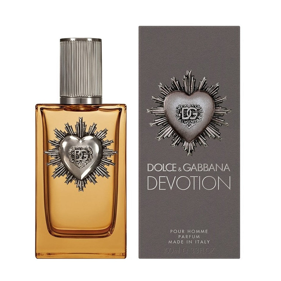Dolce & Gabbana Devotion Pour Homme Parfum For Men- Woody Spicy Perfume 100ml