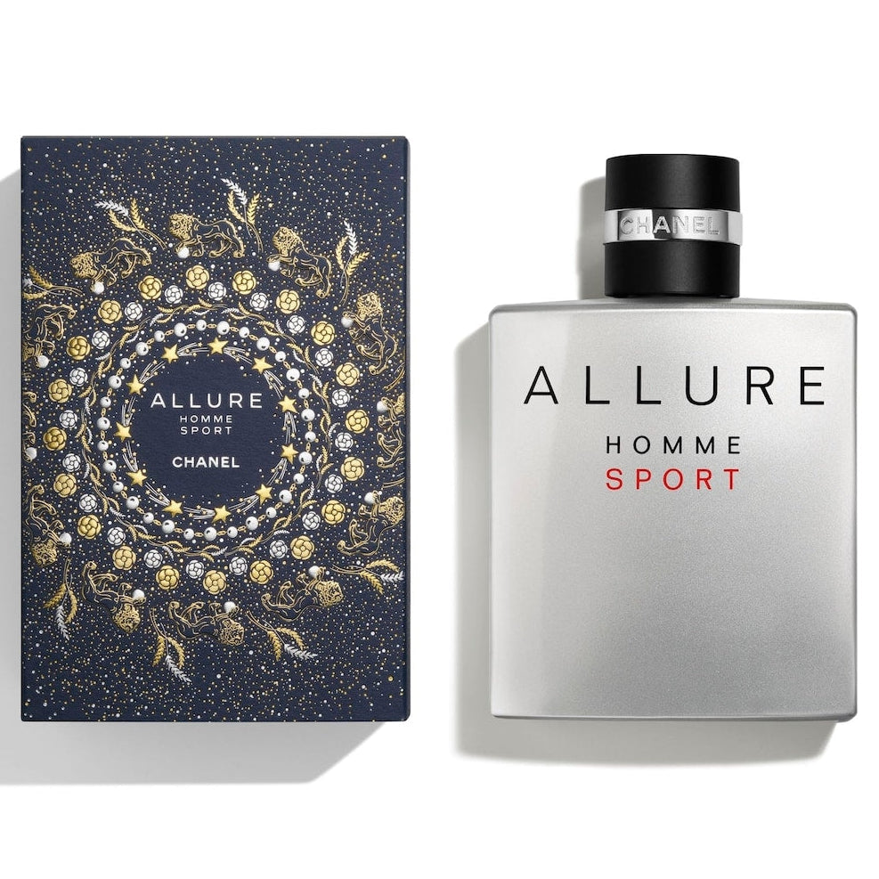 Chanel Allure Sport Eau De Toilette For Men - Woody Aromatic Perfume 100ml