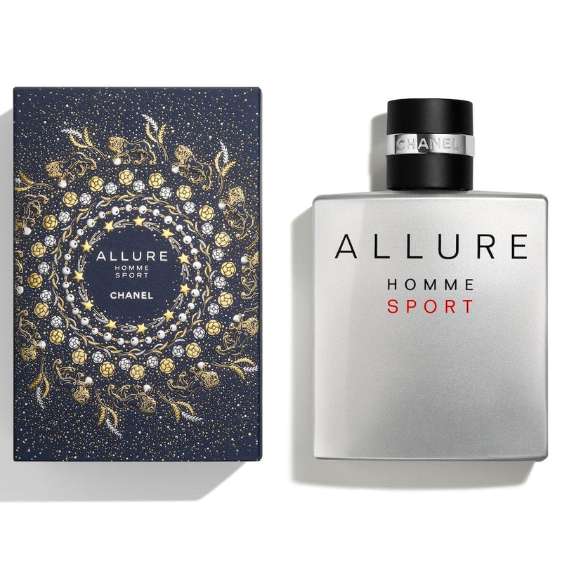 Chanel Allure Sport Eau De Toilette For Men - Woody Aromatic Perfume 100ml