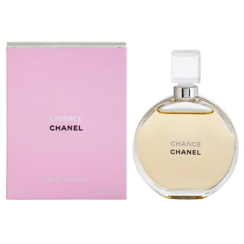 CHANEL CHANCE FOR WOMEN EDT 50ml (Splash , no spray or pump)