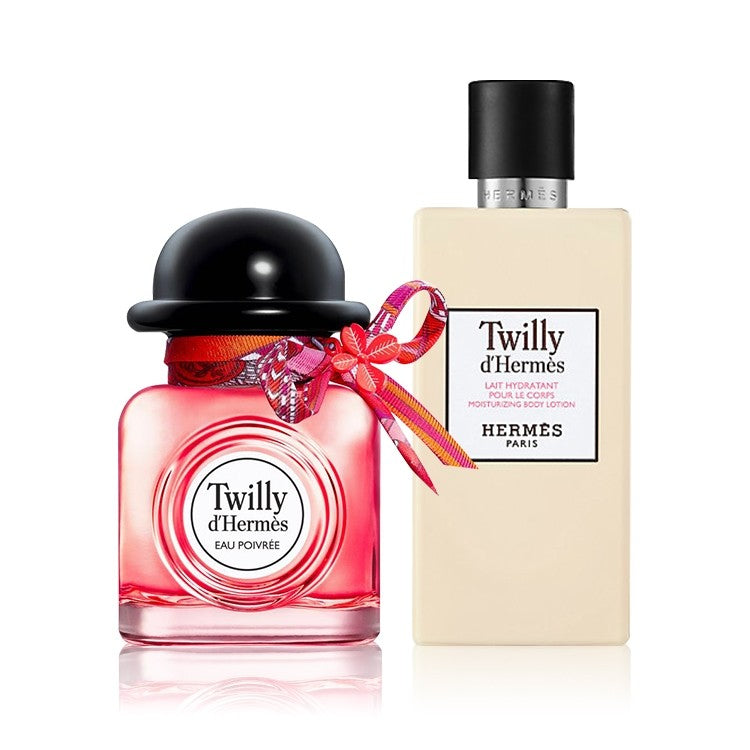 HERMES TWILLY D'HERMES EAU POIVREE SET FOR WOMEN EDP 85 ml + MOISTURIZING BODY LOTION 80 ml