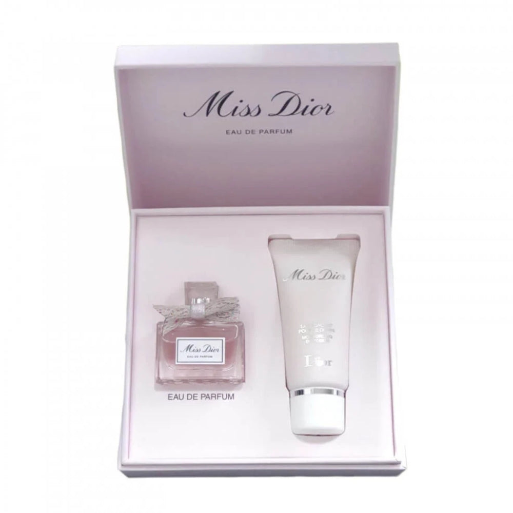 Christian Dior Miss Dior For Women Mini Set EDP 5ml + Moisturizing Body Milk 20ml
