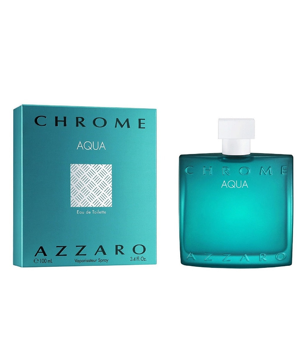 Azzaro Chrome Aqua Perfume For Men, EDT, 100 ml
