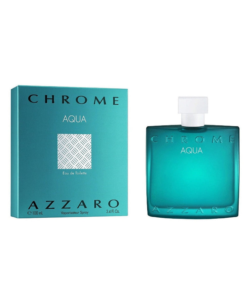 Azzaro Chrome Aqua Perfume For Men, EDT, 100 ml