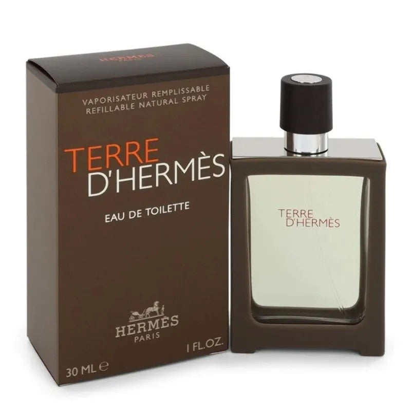 Hermes Terre D'hermes  EDT 30ml  Travel Spray Refillable For Men