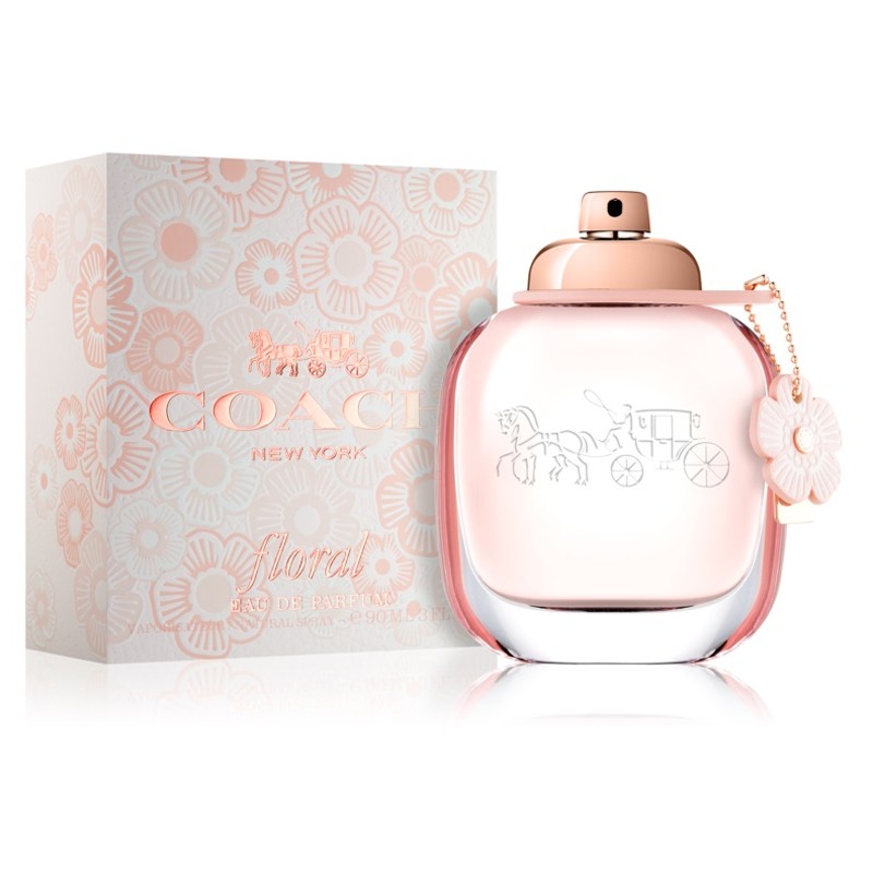 Coach New York Floral Perfume For Women, EDP, 90 ml