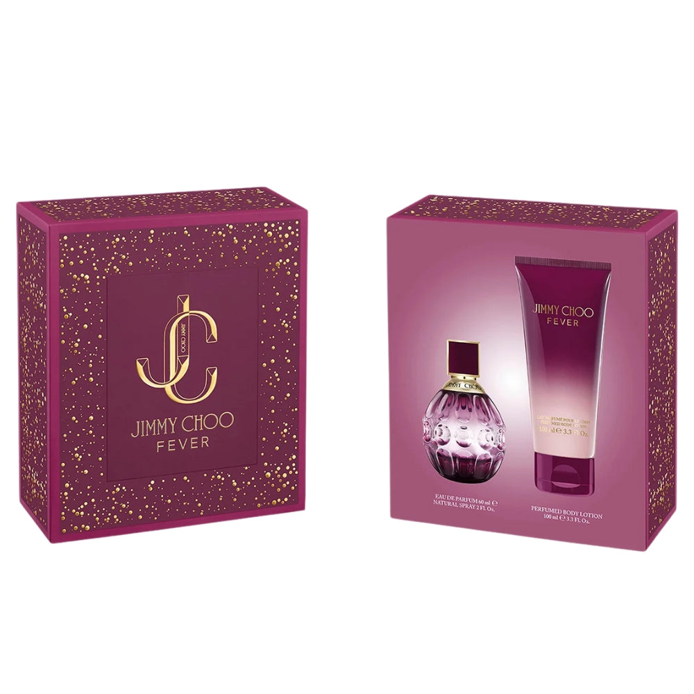 Jimmy Choo Fever For Women Set EDP 60ml + Perfumed Body Lotion 100ml