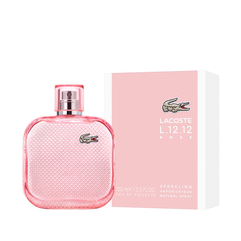 Lacoste L.12.12 Rose Sparkling For Women EDT 100ml