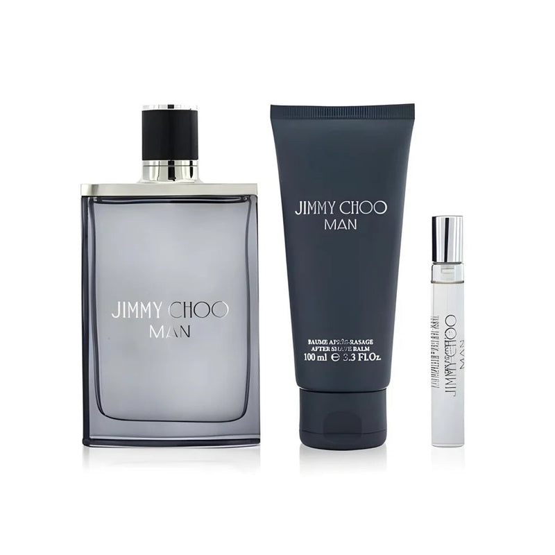 Jimmy Choo Man For Men Set EDT 100ml + EDT 7.5ml + All Over Shower Gel 100ml