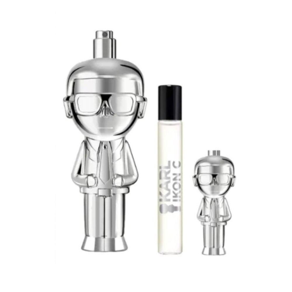 Karl Lagerfeld Ikonik Pour Homme For Men Set EDP 100ml + EDP 7.5ml + EDP 4.5ml