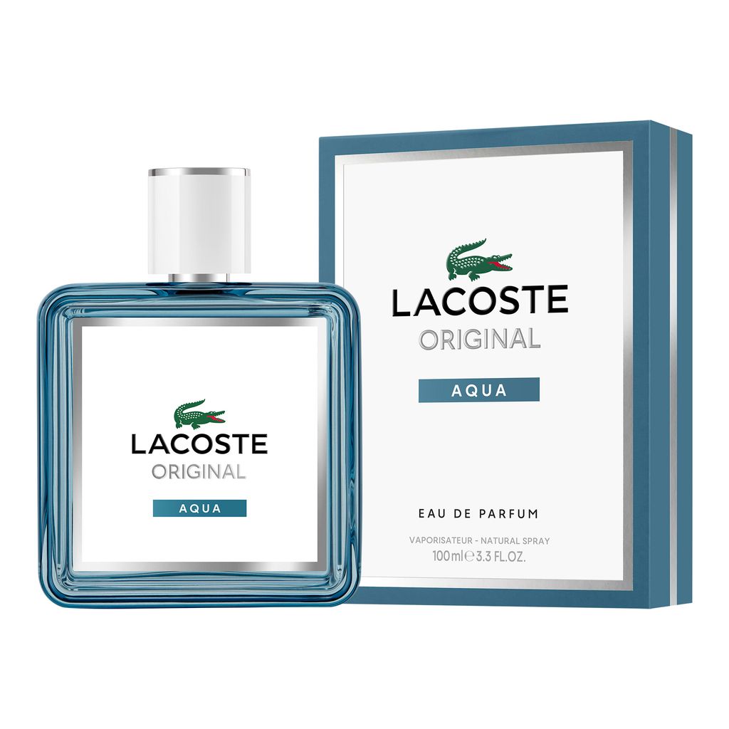 Lacoste Original Aqua Eau De Parfum For Men - Woody Aquatic Perfume 100ml
