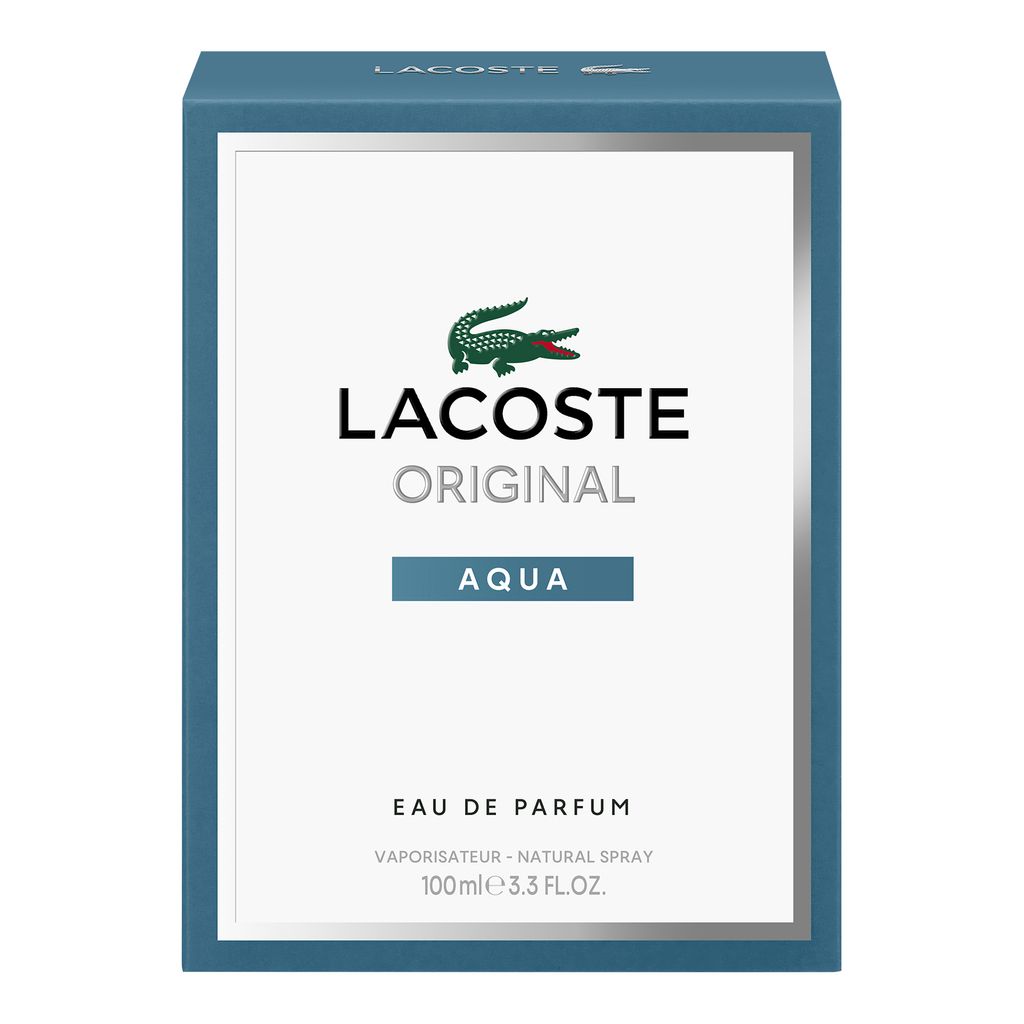 Lacoste Original Aqua Eau De Parfum For Men - Woody Aquatic Perfume 100ml