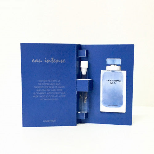 Dolce & Gabbana Light Blue Eau Intense Perfume Vial For Women EDP 1.5 ml