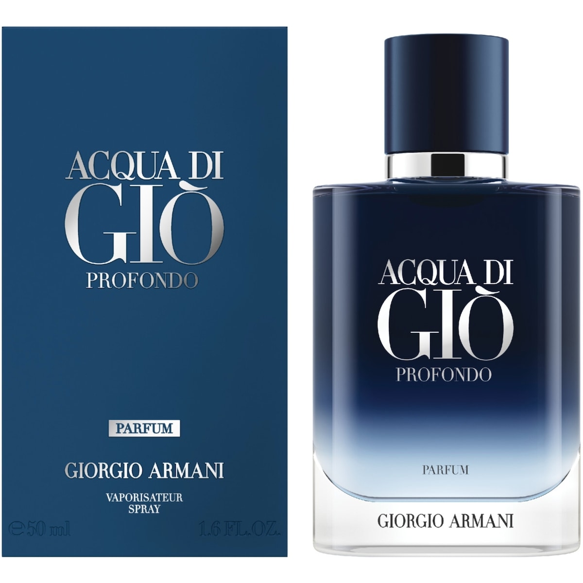 Giorgio Armani Acqua Di Gio Profondo Parfum For Men - Aromatic Fougere Perfume 50ml