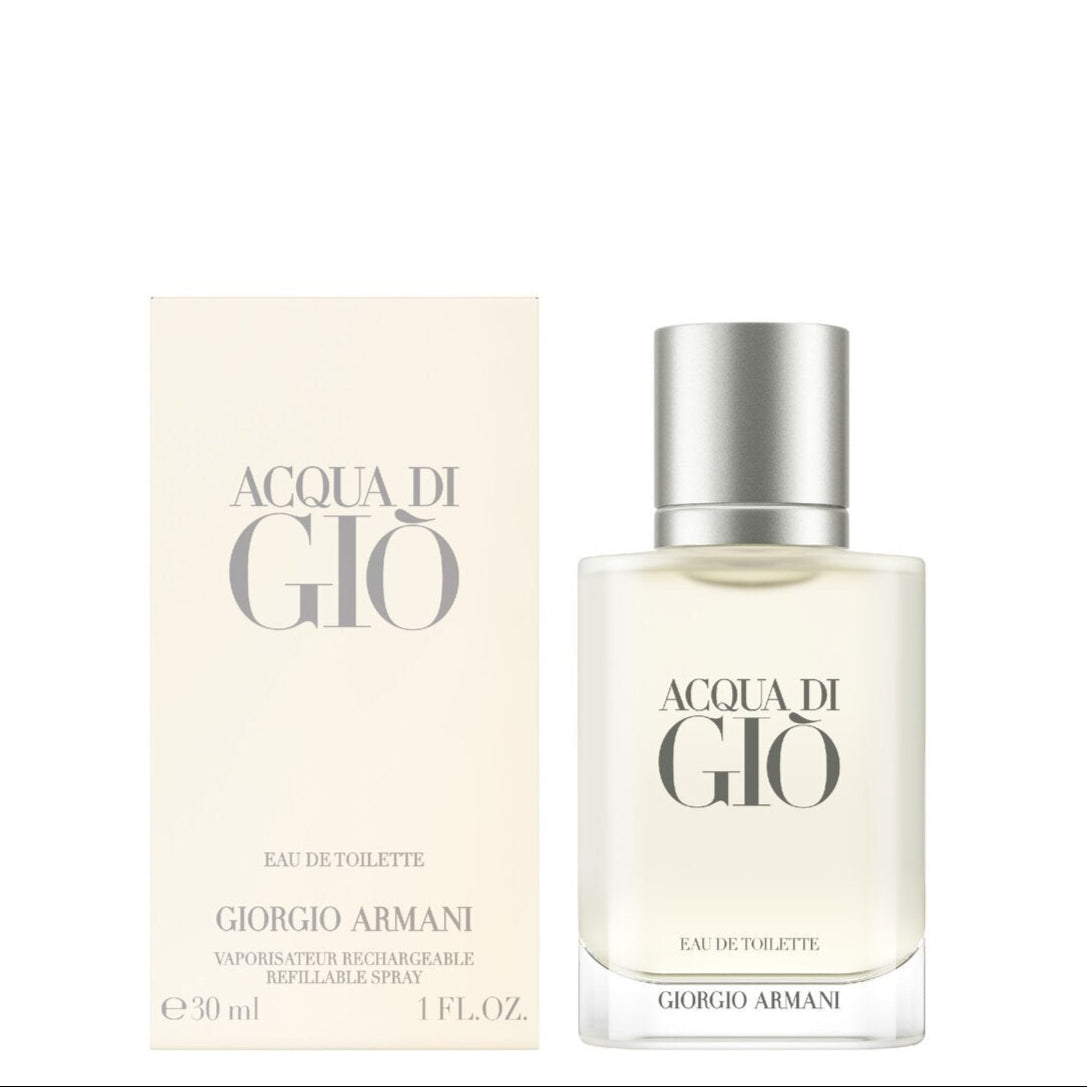Giorgio Armani Acqua Di Gio Pour Homme Perfume For Men EDT 30ml Refillable