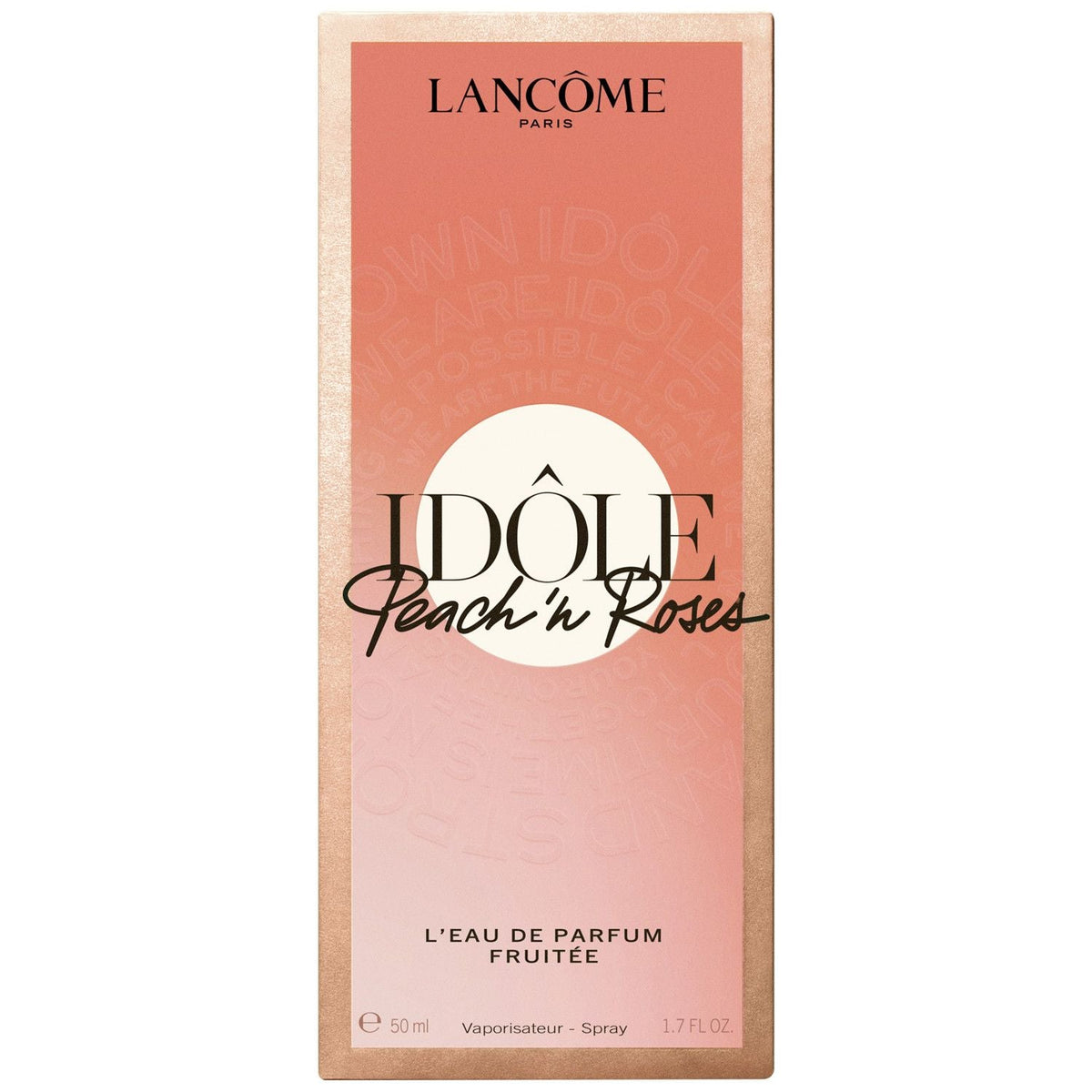 Lancome Idole Peach'N Roses  L' Eau De Parfum Fruitee For Women-Floral Fruity Perfume 50ml