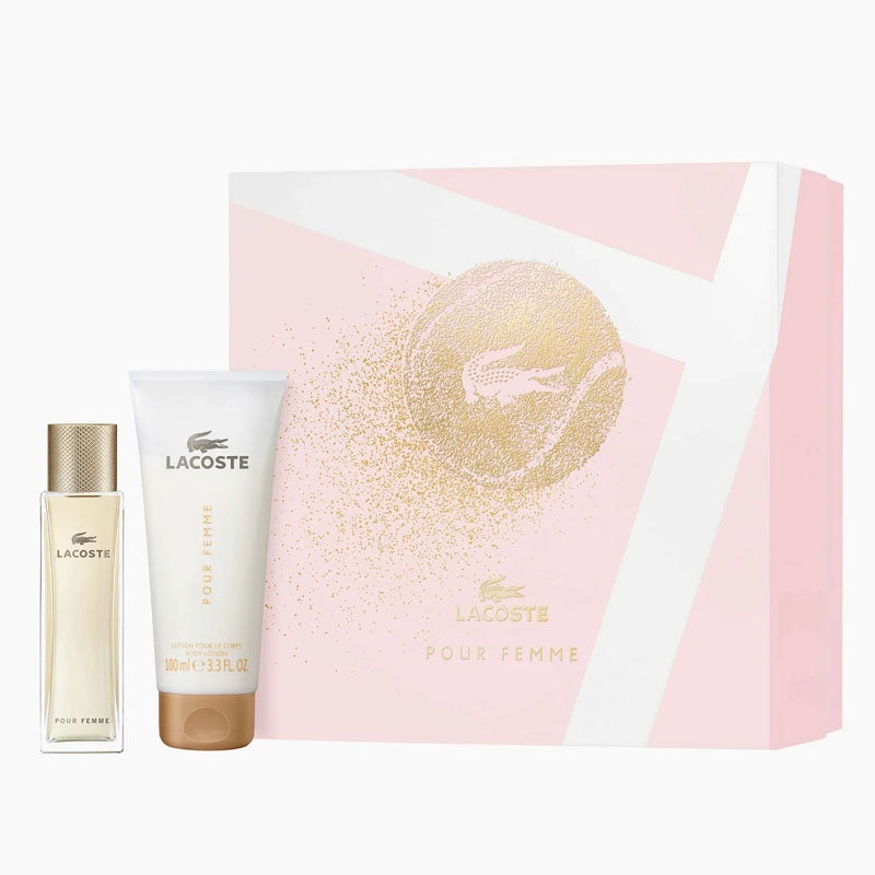 Lacoste Pour Femme Giftset For Women EDP 50ml + Body Lotion 100ml